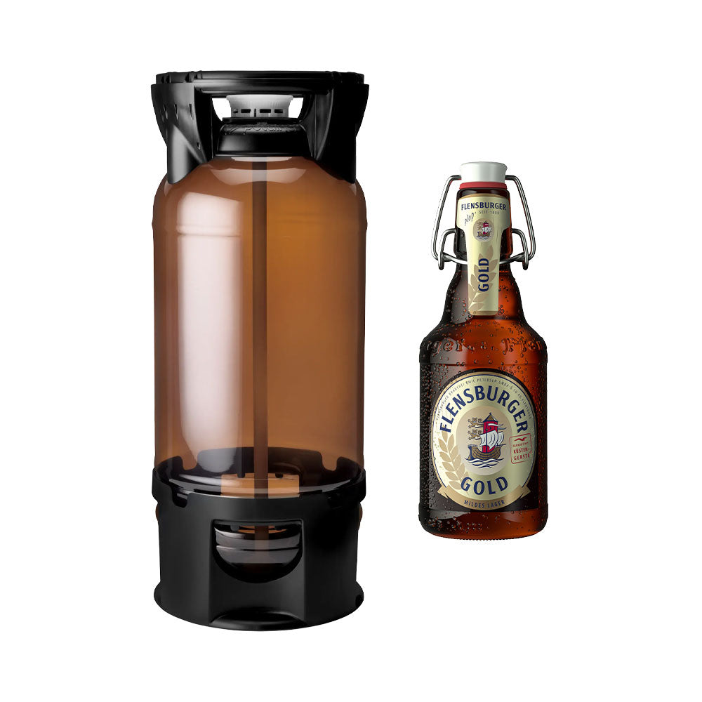 Cerveza Flensburger Gold Barril PET 20 L