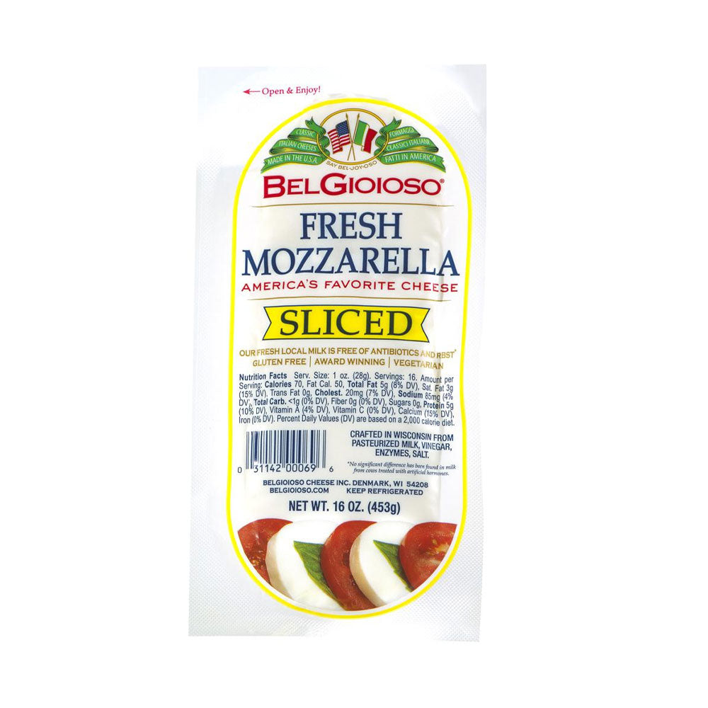Queso Mozzarella Fresco Congelado 453 g