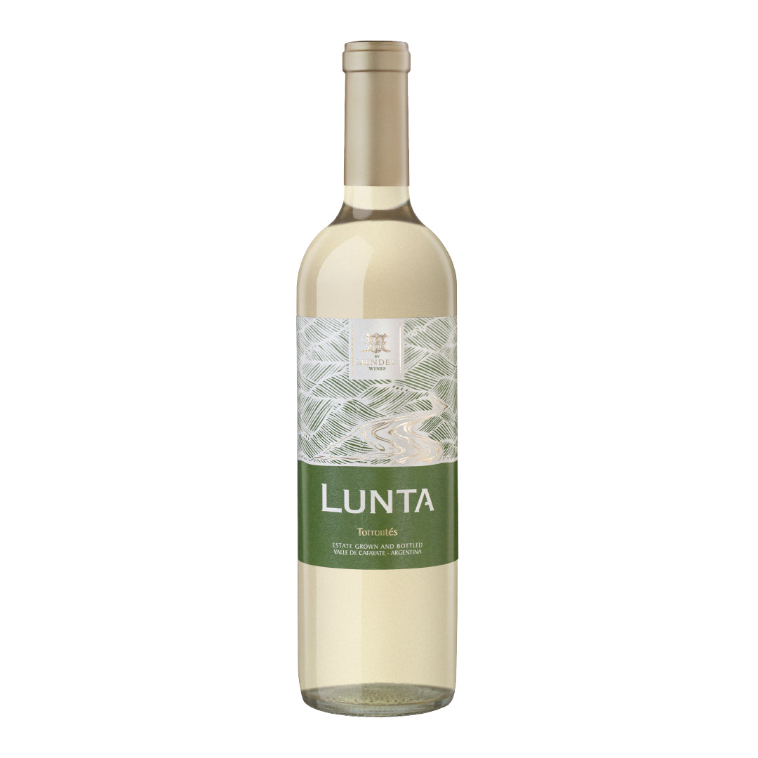 Mendel Lunta Torrontés, vino blanco argentino elaborado con uvas Torrontés.